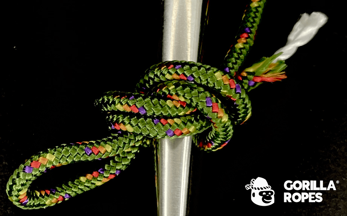 Bobine double tresse polyamide 3mm noir