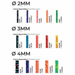 couleurs bobine cordelettes polyamide