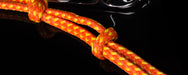 CORDAGE FLOTTANT SECURITE TRESSE CREUSE POLYETHYLENE - REMORQUAGE Orange