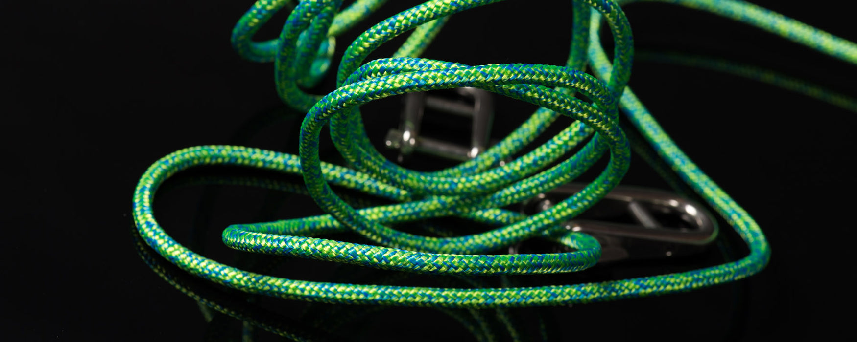 Dériveur - Drisse foc - ÂME POLYESTER + GAINE POLYESTER Vert