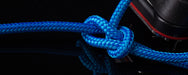 cordage ame polyester gaine polyester 24 fuseaux bleu