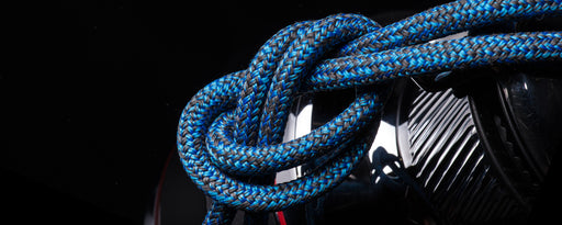 Drisse grand voile compétition ÂME DYNEEMA© SK99 + GAINE MIXTE TECHNORA© / POLYESTER Bleue