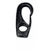 MOUSQUETON EN POLYAMIDE A OEIL 4 mm noir
